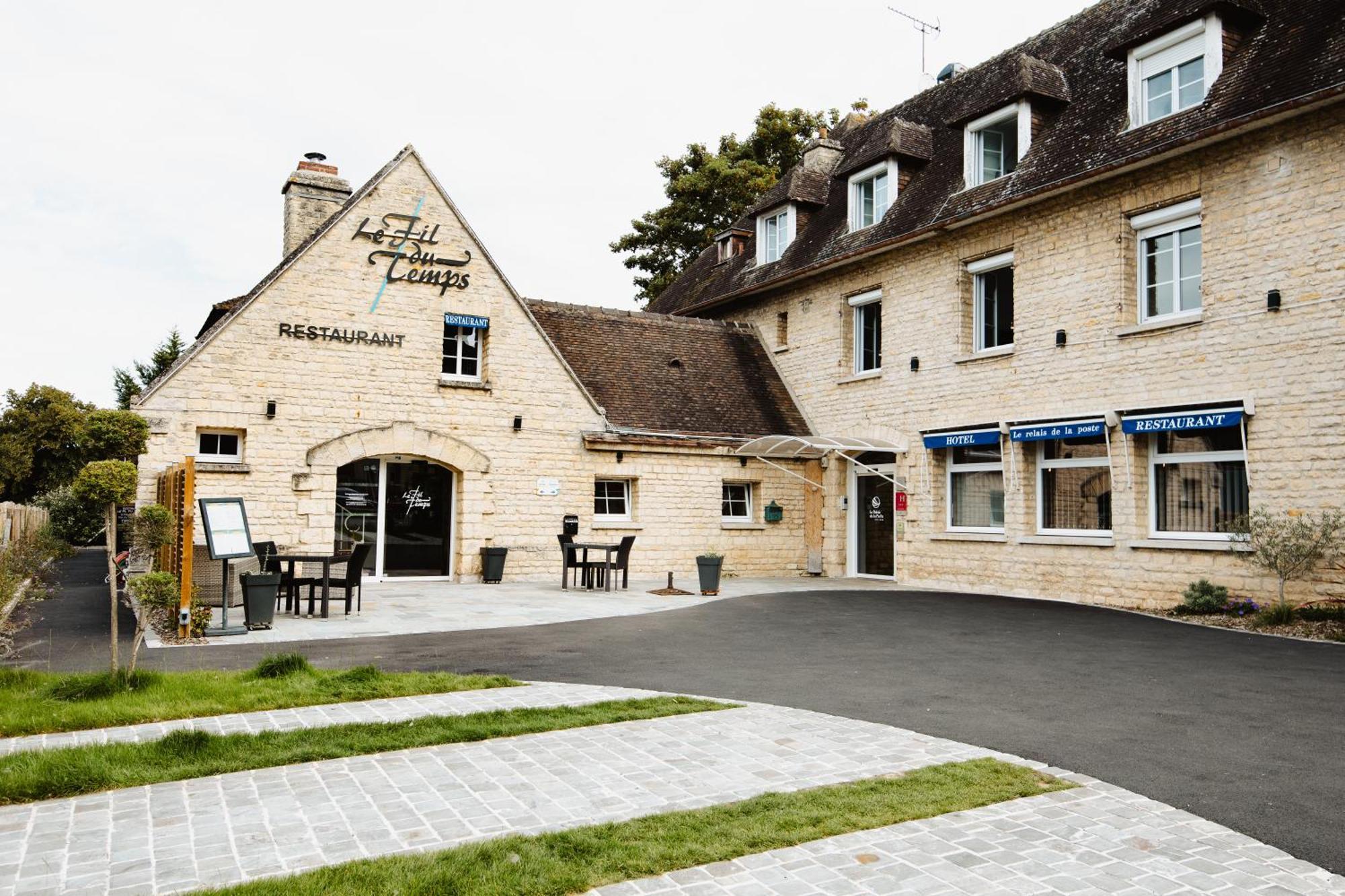 Logis Hotel Le Relais De La Poste Restaurant Le Fil Du Temps Thury-Harcourt-le-Hom 외부 사진